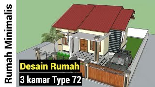 Desain Rumah Type 72