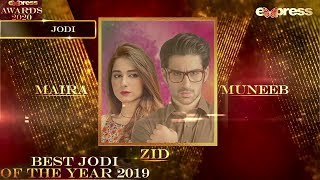 Express TV Awards | Best Jodi of the year 2019
