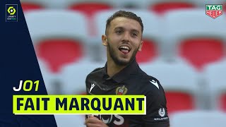 Les premiers buts somptueux de Gouiri en Ligue 1 Uber Eats offrent la victoire à Nice !