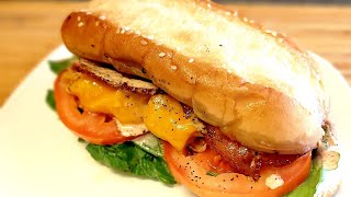 How To Make A Turkey Cheddar BLT SUB Super Easy!!!!