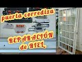 REPARAR RIEL, Cambiar RIEL ventanas puertas corredizas aluminio,hierro,madera, LEER descripción