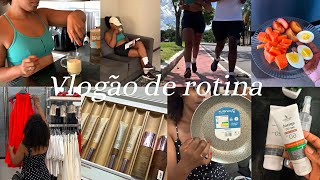 VLOGÃO DE ROTINA: cardio com o marido | faxinando a casa | Compras no shopping | Roupa pro Réveillon