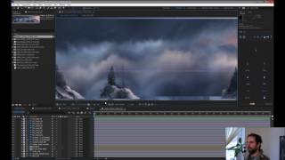 Background Painting to Animated Environment in After Effects PI