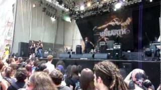 Unearth - Sanctity of brothers - Live @ Gods of Metal 2010