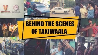 Behind The Scenes Of Taxiwaala || Vijay Deverakonda || Priyanka Jawalkar