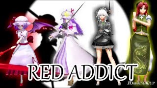 [TouHou MMD] 【第16回MMD杯本選】Red addict　【RWBY　OPパロ】