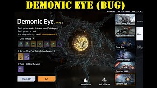 Undawn Demonic Eye Hard (Bug)