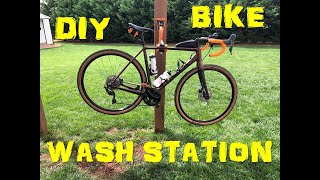 DIY Bike Wash Station