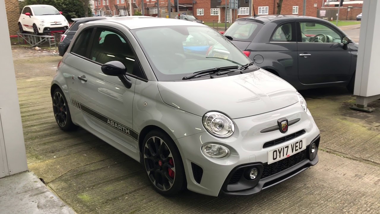 ABARTH 500 595 COMPETIZIONE GREY OY17VEO - YouTube