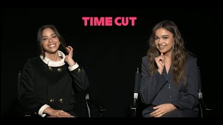 Antonia Gentry (Ginny & Georgia) and Madison Bailey (Outer Banks) on co-starring in film Time Cut!