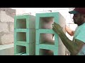 amazing process of making foam concrete blocks production of foam blocks with subtitles