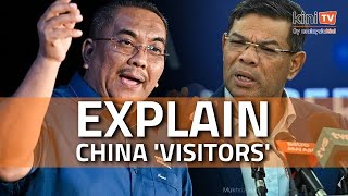 Explain China 'visitors' in rare earth project, Saifuddin tells Sanusi