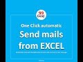 Send unlimited mails from Excel in one click with multiple attachments [99Excel.Com]