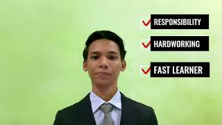 UHL 2432 | VIDEO RESUME | WAN MUHAMMAD RAHIMI