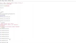 Python Basic Part2 continue| math module| import module| random module