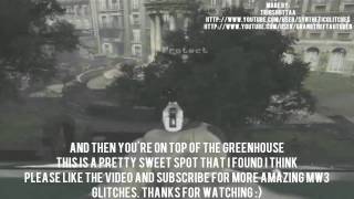 MW3 GLITCHES - On Top of 'Iron Lady' and Sick Spot (MW3 Campaign Glitches).