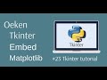 How to add Matplotlib Figures to Tkinter || Part-23