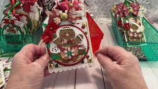 2020 Christmas Gingerbread Themed Tags