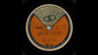 C81 : 할미꽃아리랑(대중가요) - 노래:백난아(1950년대  Cosmos Record  C-1002 SP음반)