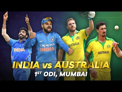 Cricbuzz LIVE: India V Australia, 1st ODI, Pre-match Show - YouTube