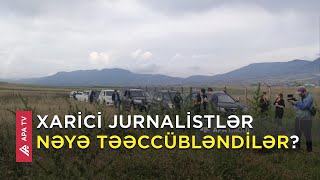 Xarici jurnalistlər Xocalıda şoka düşdülər - APA TV