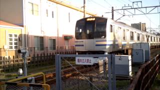 館山駅 上り特別快速出発