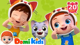 Animal Dance Song🕺🦆🐈️& More | Kids Songs and Nursery Rhymes | Animal Time | Sing Along Domikids
