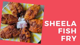 HOW TO FRY SHEELA FISH - Restaurant Style Sheela Fish Fry