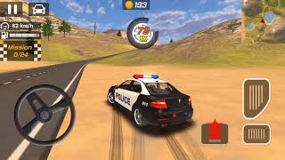 Polis Arabası Oyunları  Direksiyonlu Araba Oyunları - Android Araba Oyunları İzle