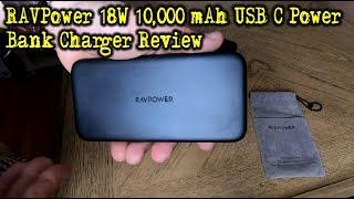 RAVPower 18W 10000mAh USB C Power Bank Review