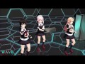 【kancollemmd】【wave】 時雨改二、夕立改二、春雨に踊ってもらった 1080p 60fps【フルhd】