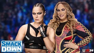 WWE Full Match - Nia Jax Vs. Ronda Rousey : SmackDown Live Full Match