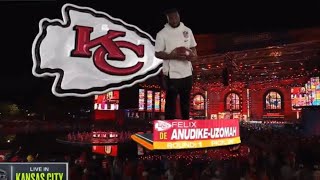 Chiefs Pick FELIX ANUDIKE-UZOMAH With The last Pick In The 1st Round 2023 NFL Draft
