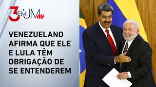 Maduro nega crise com o Brasil e destaca importância de diálogo