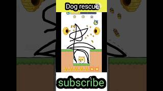 Dog rescue in mobile game #short #shorts