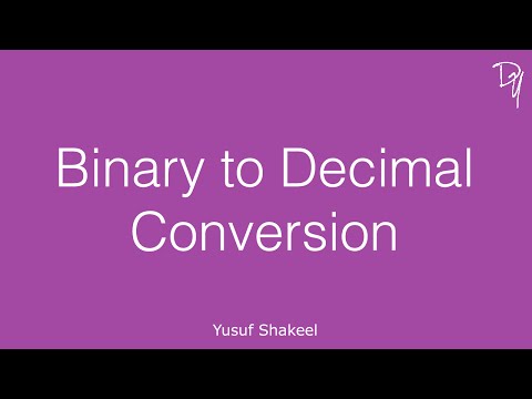 Binary to Decimal Conversion - step by step guide Binary to Decimal Conversion - step by step guide