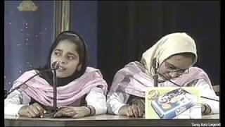 bait bazi poetry muqabla in Tariq Aziz show 1 August 1999