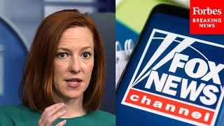 Jen Psaki spars with Fox reporter over Georgia voting law