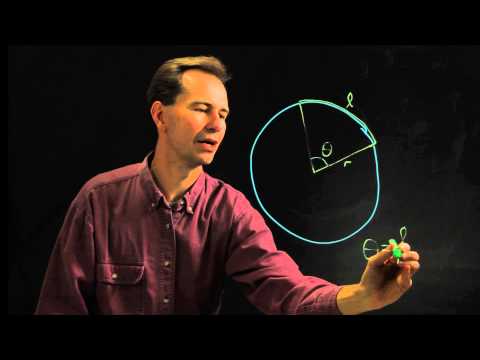 How do you find the degree of an arc?