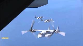 MV 22 Osprey Конвертопланы морской пехоты США