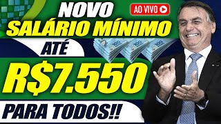 Bolsonaro Surpreende os Aposentados Novo Salário Mínimo Liberação de Valores + Cartão Beneficio INSS