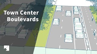 Complete Streets Design Guide: Town Center Boulevards