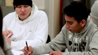 The AVID program helps students make a successful transition into higher education