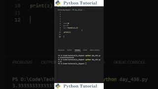 Rounding Numbers In Python | Python Tutorial