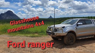 Ford ranger 4x4 px2 test at glasshouse mountains