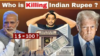 एक डॉलर की कीमत 100 रुपए? RUPEE is DYING | How Dollar is Crushing INR | Shaffan Ansari Official