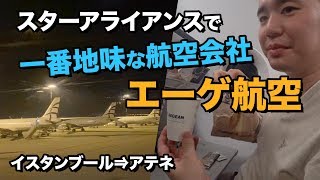 スターアライアンスで一番地味な航空会社「エーゲ航空」を紹介