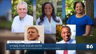 5 candidates to make their pitch in Virginia Democratic gubernatorial debate