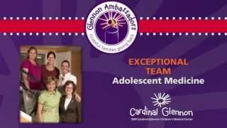 Ambassador Choice 2013 - Adolescent Medicine Team