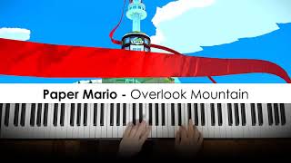 Paper Mario: The Origami King - Overlook Mountain (Piano Cover) | Dedication #769